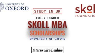 Skoll MBA Scholarships 2025 in the UK