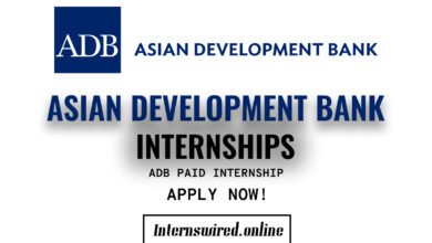 Asian Development Bank Internships 2024