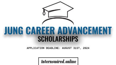 JUNG Career Advancement Scholarship 2024